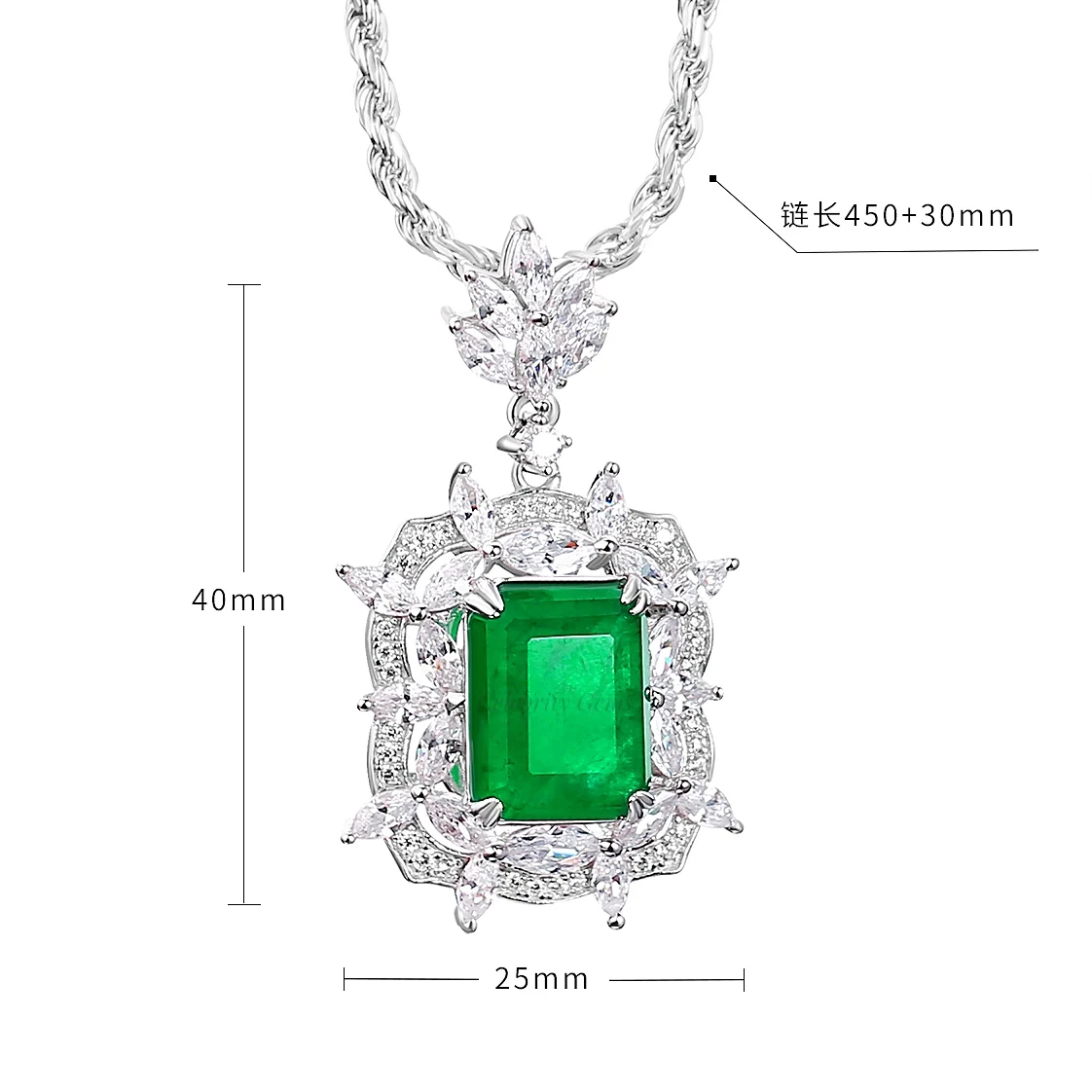 Handmade Vintage Synthetic Emerald Jewelry 925 Sterling Silver Pendant Necklace
Handmade Vintage Synthetic Emerald Jewelry 925 Sterling Silver Pendant Necklace