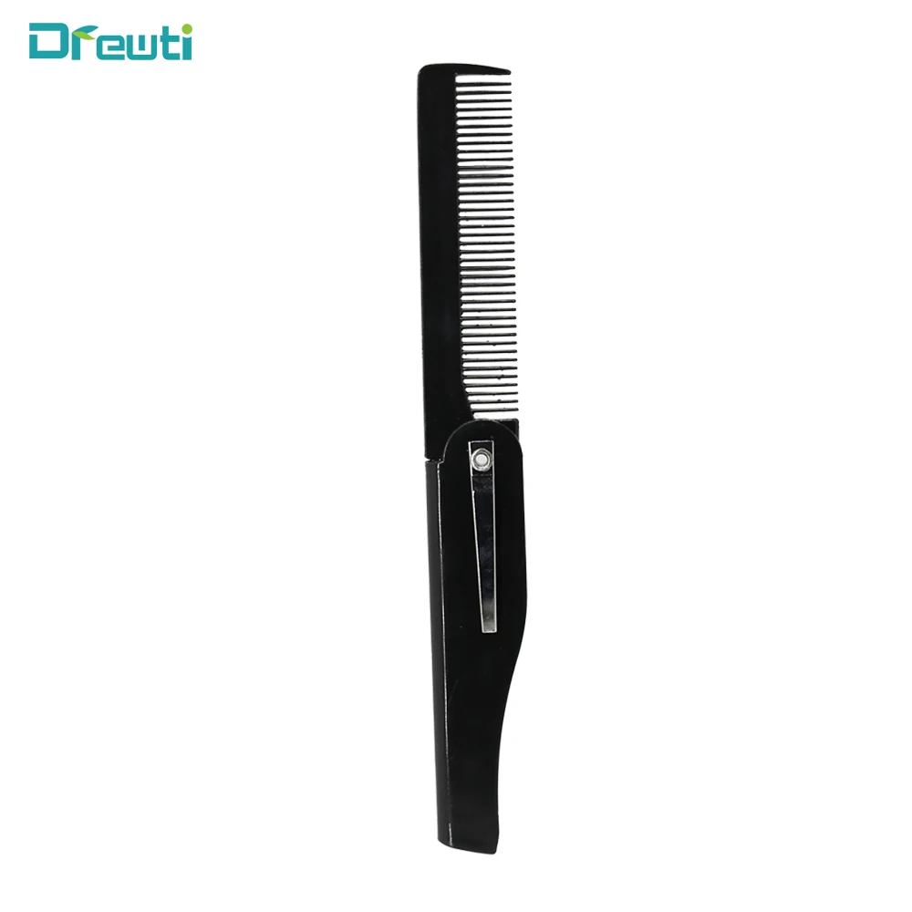 Factory direct sale portable pocket comb folding knife type comb men's oil head styling comb travel commercial plastic small com, Gold/silver/rose gold/black
Factory direct sale portable pocket comb folding knife type comb men's oil head styling comb travel commercial plastic small com, Gold/silver/rose gold/black