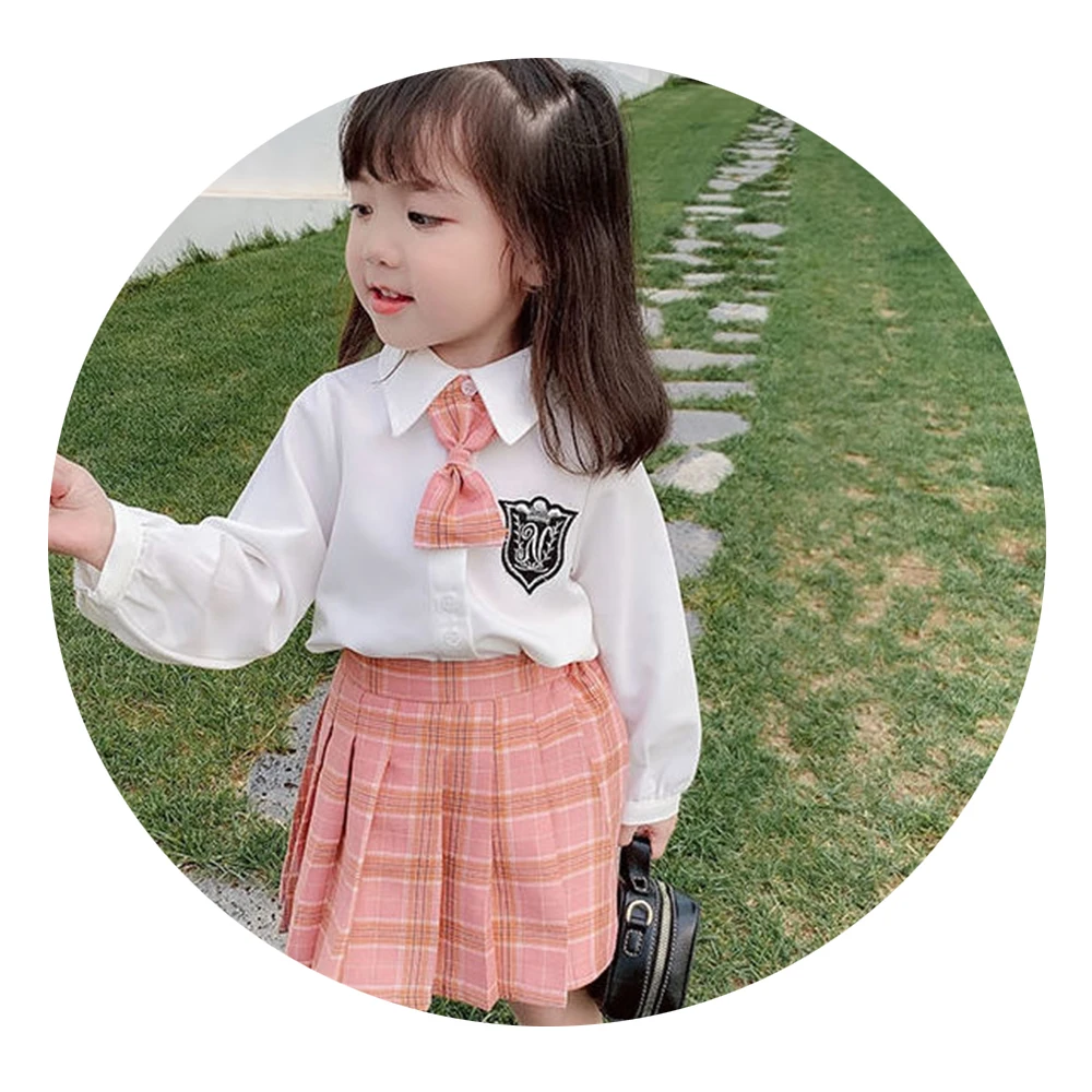 children's school uniform plaid skirt suit girls wearing white shirt pink short skirts
children's school uniform plaid skirt suit girls wearing white shirt pink short skirts