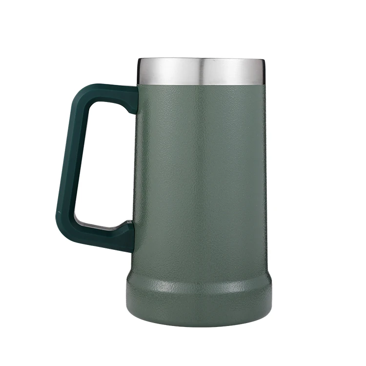 24oz 304 double wall stainless steel beer mug tumbler Brazil free sample, Customized color
24oz 304 double wall stainless steel beer mug tumbler Brazil free sample, Customized color