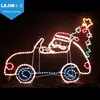New design blue light up penguin christmas decorations Made in China event decoration