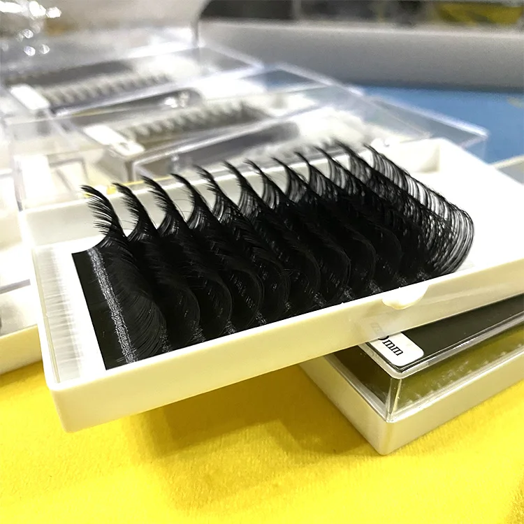 Best Quality 25mm D 0.03 Matte Black Soft Eyelash Extension Mega Volume Fast Fan Eyelashes Extension, Dark black
Best Quality 25mm D 0.03 Matte Black Soft Eyelash Extension Mega Volume Fast Fan Eyelashes Extension, Dark black