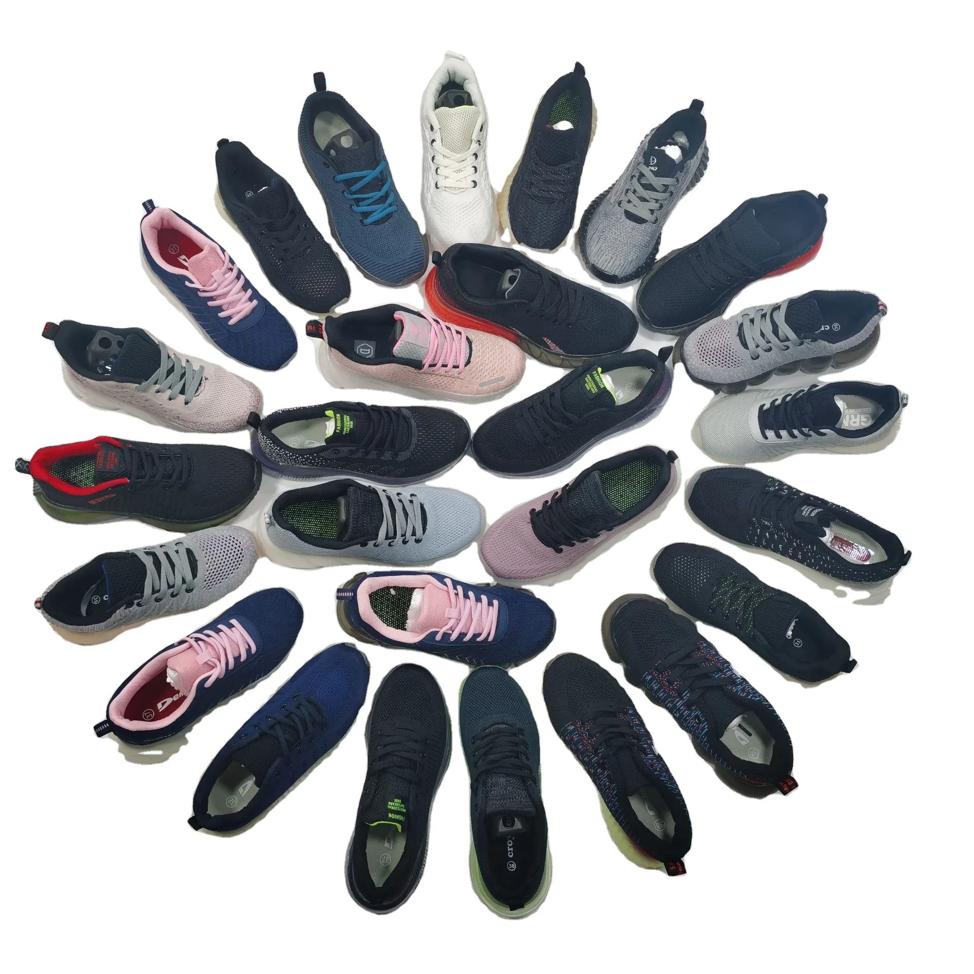 Mix style Women mesh sports shoes EVA light sole shoes trend coconut shoes, Mix color
Mix style Women mesh sports shoes EVA light sole shoes trend coconut shoes, Mix color