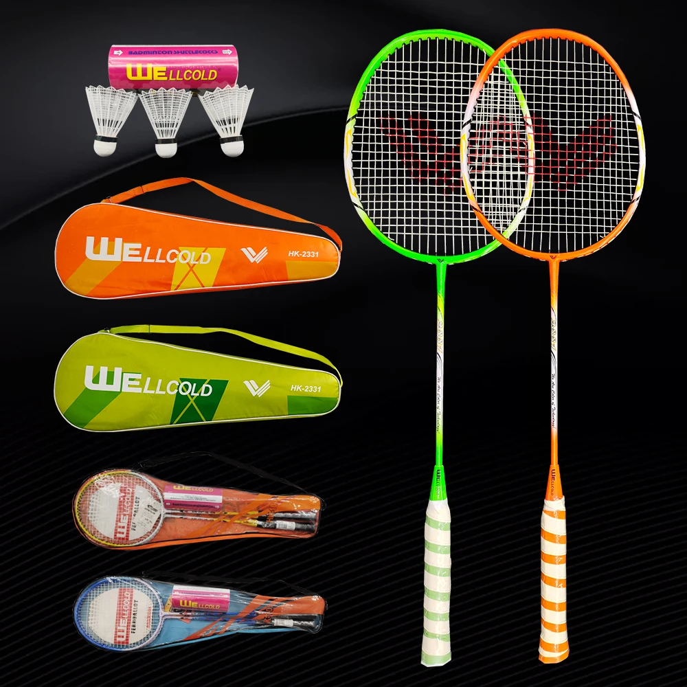 Wellcold Wholesale lightweight steel/aluminum/carbon fiber badminton racket price in bangladesh from factory
Wellcold Wholesale lightweight steel/aluminum/carbon fiber badminton racket price in bangladesh from factory