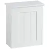 Storage Hamper White Colonial Style Toilet Paper Storage Unit for the Bathroom