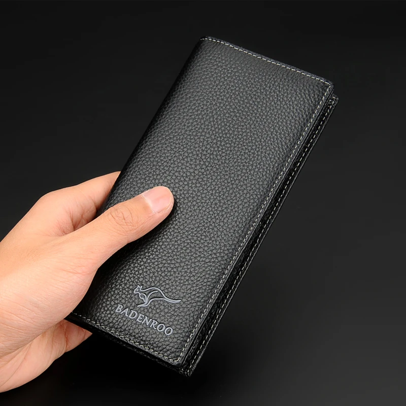 New wallet versatile men's genuine leather long wallet,High quality gift for men High quality leather money clips card bag, Two colors
New wallet versatile men's genuine leather long wallet,High quality gift for men High quality leather money clips card bag, Two colors