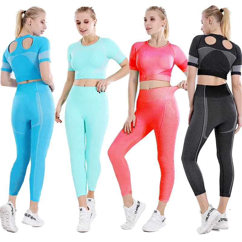 Factory Direct Sale Fitness Running Breathable Hollow Back Seamless Elastic Fast Dry Running New Ladies Sports Yoga Suit
Factory Direct Sale Fitness Running Breathable Hollow Back Seamless Elastic Fast Dry Running New Ladies Sports Yoga Suit