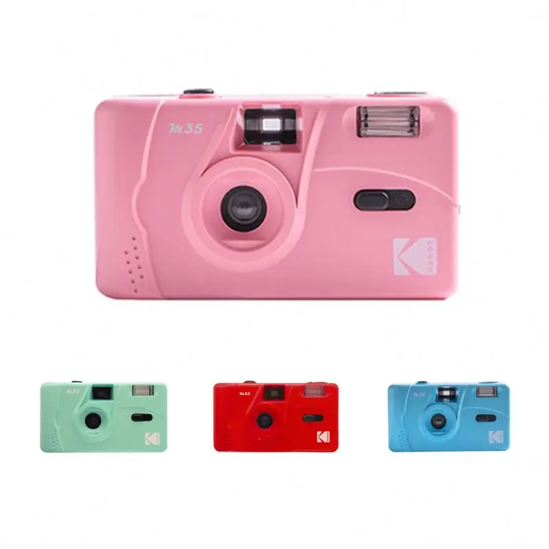 Hot sale Kodak M35 non-disposable camera with replaceable film camera, Pink,yellow,blue,orange
Hot sale Kodak M35 non-disposable camera with replaceable film camera, Pink,yellow,blue,orange