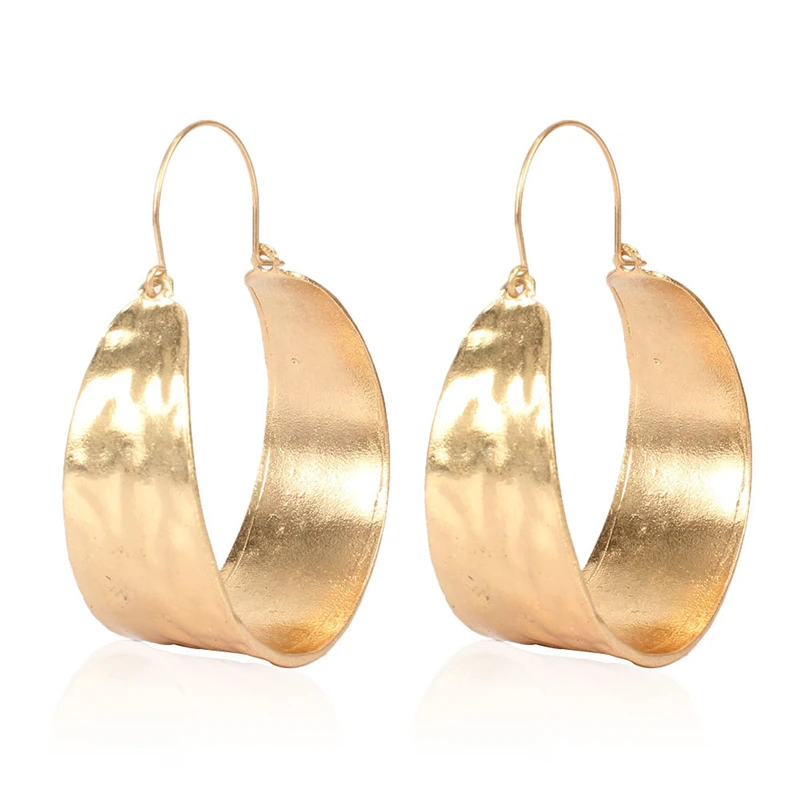 Personalized Gold Plated Statement Round Hoop Earrings Women Jewelry in Bulk, As picture
Personalized Gold Plated Statement Round Hoop Earrings Women Jewelry in Bulk, As picture