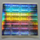 Customized Colorful Hologram Logo Sticker Printing Holographic Label