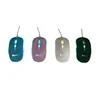 New Private USB Wired Fashion Gift Office Optical Mouse With 7 Colors Breathing LED Lights M-041L