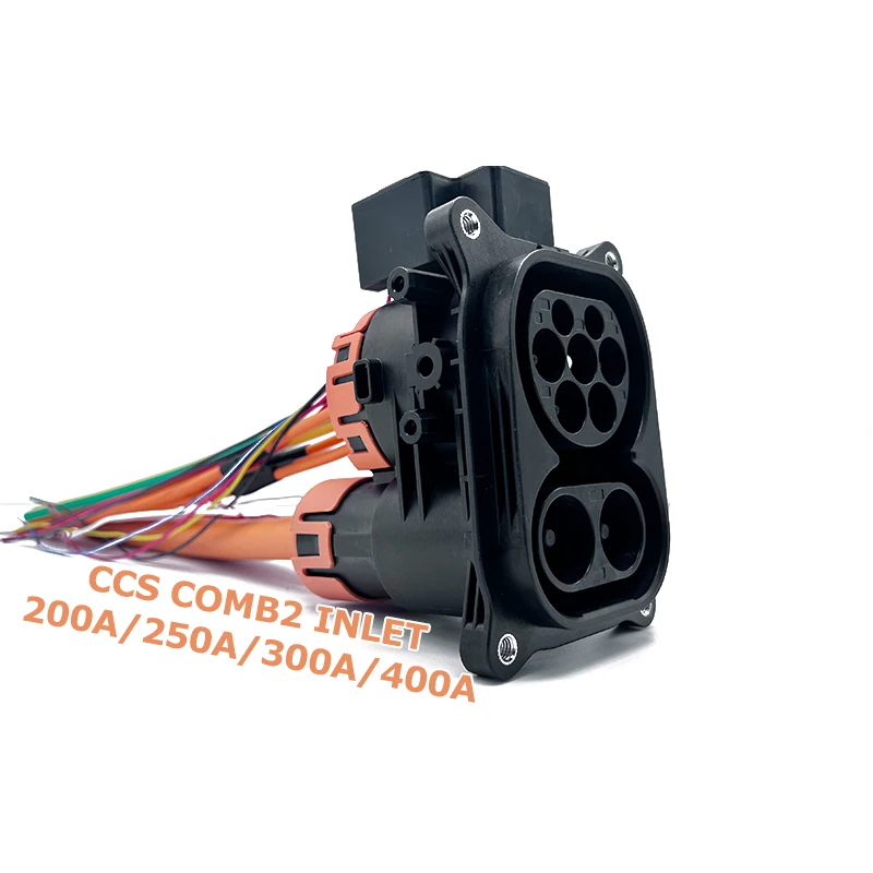 

IEC 62196 European Standard EV Charge Inlet 200A/250A/300A/400A CCS2 DC EV Charging Socket