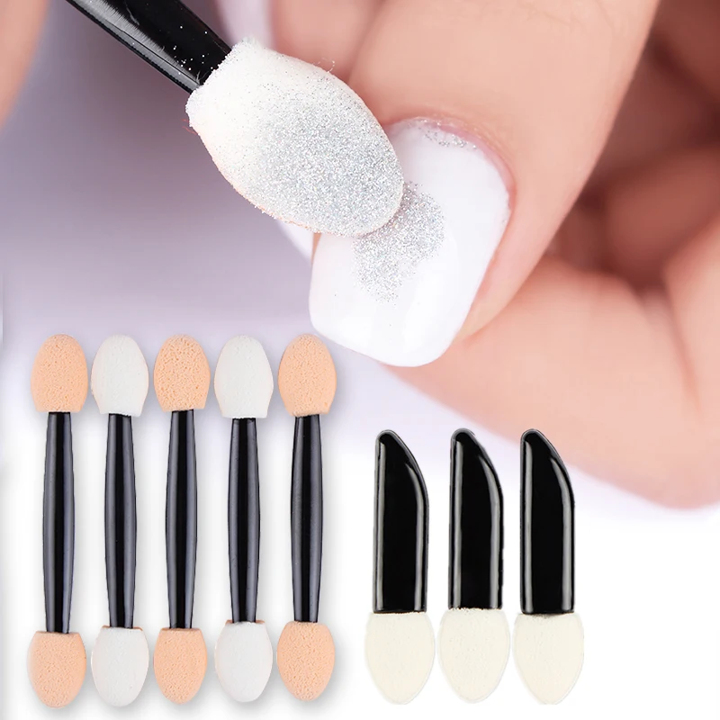 6.5cm disposable eye shadow brush double-sided sponge eye shadow brush makeup Nail Art applicator artifact, Black
6.5cm disposable eye shadow brush double-sided sponge eye shadow brush makeup Nail Art applicator artifact, Black