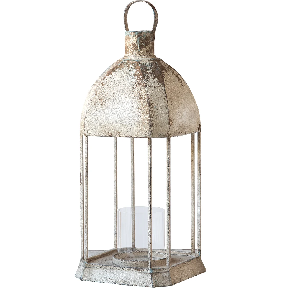 Garden Metal Candle Lanterns Outdoor Decorative Farmhouse, 21" Large Vintage Hanging Candle Holder for Pillar Candle
Garden Metal Candle Lanterns Outdoor Decorative Farmhouse, 21" Large Vintage Hanging Candle Holder for Pillar Candle