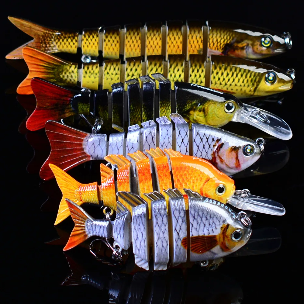 Fishing Lures Fishing 6p100g Set Multi-segment Bait Set ArtificialI Scas De Pesca Isca Artificial Articulada Isca Pesca Japon, 6colors
Fishing Lures Fishing 6p100g Set Multi-segment Bait Set ArtificialI Scas De Pesca Isca Artificial Articulada Isca Pesca Japon, 6colors