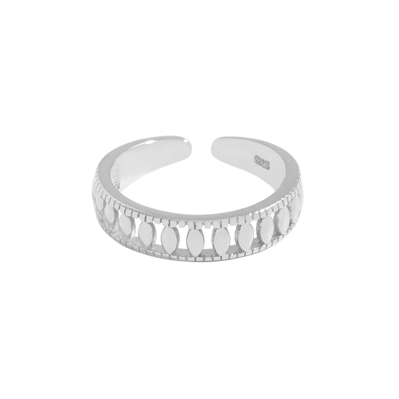 VIANRLA 925 Sterling Silver Ring Minimalist Style 18K Gold Plated Hollow Ring Support Dropshipping Free Laser Logo
VIANRLA 925 Sterling Silver Ring Minimalist Style 18K Gold Plated Hollow Ring Support Dropshipping Free Laser Logo