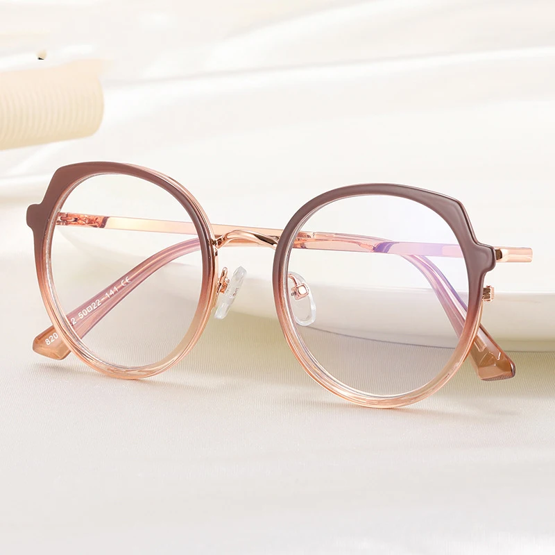 Vintage light weight tr90 eyeglasses frames round double color frame luxury wholesale spread hinge anti blue light glasses women
Vintage light weight tr90 eyeglasses frames round double color frame luxury wholesale spread hinge anti blue light glasses women