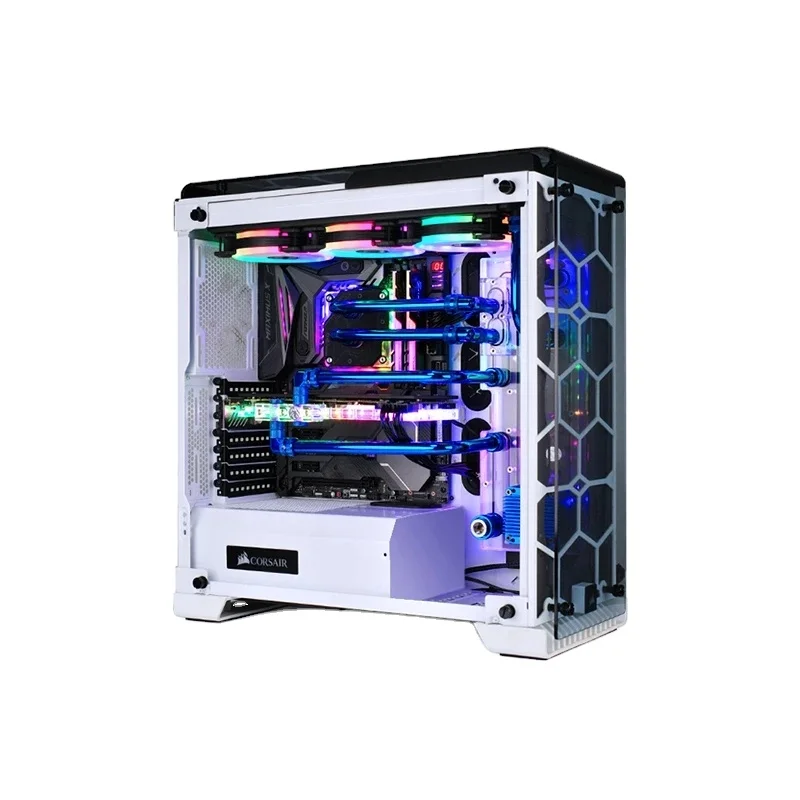

Bykski Distro Plate For Corsair 570X Case Chassis, 360 Radiator Water Cooling Loop Solution, 12V/5V RGB SYNC RGV-COR-570X-P, Transparent