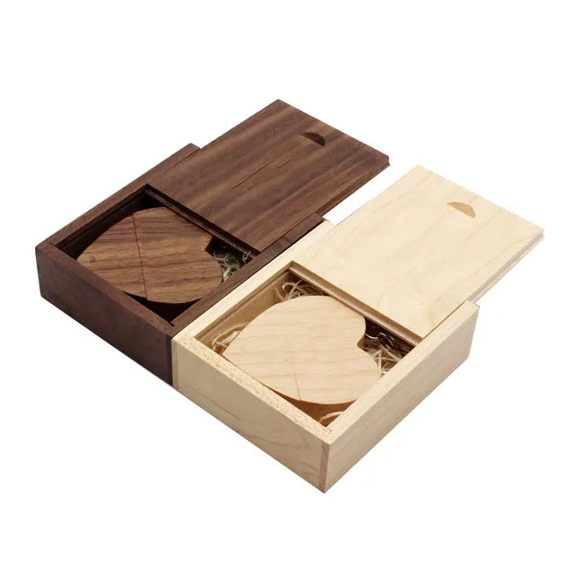Wooden Box With Logo Custom Heart Shape USB Flash Drive Wedding Gift Box Wood Pendrive 32 GB
Wooden Box With Logo Custom Heart Shape USB Flash Drive Wedding Gift Box Wood Pendrive 32 GB