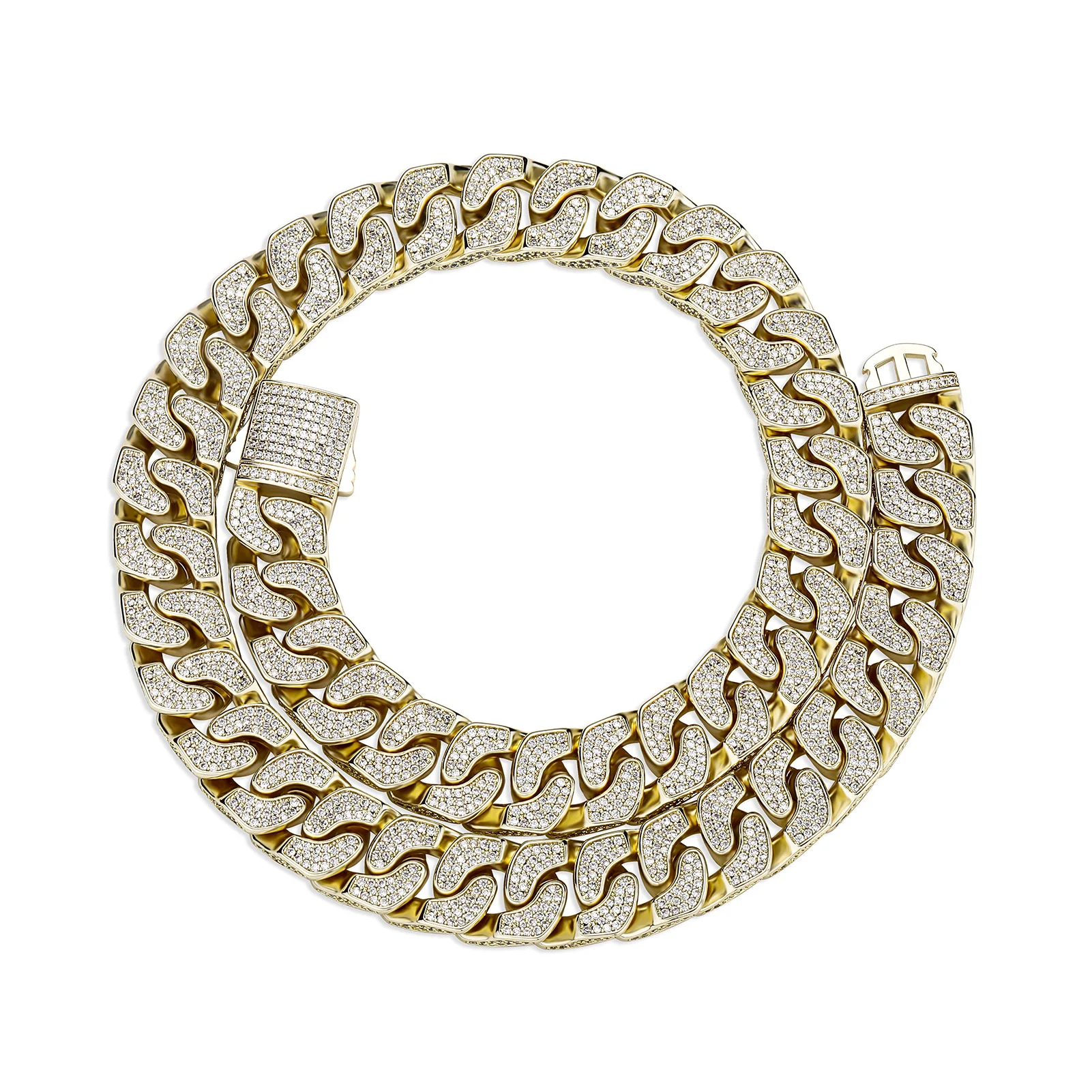 Good Quality Cuban Link Chain Hip-hop 14K Gold Plated Brass Jewelry Necklace Women Choker, Picture shows
Good Quality Cuban Link Chain Hip-hop 14K Gold Plated Brass Jewelry Necklace Women Choker, Picture shows