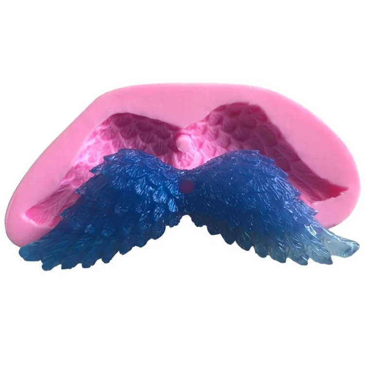 EF042 Hot Selling 3D Fondant DIY Angel Wing Shape Silicone Cake Molds for Candle Wax Melt, Picture
EF042 Hot Selling 3D Fondant DIY Angel Wing Shape Silicone Cake Molds for Candle Wax Melt, Picture