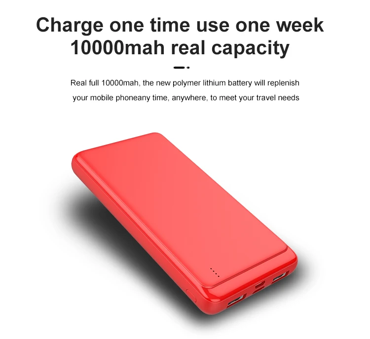android custom disposable power banks waterproof magnetic laptop best power bank 10000mAh - ANKUX.COM