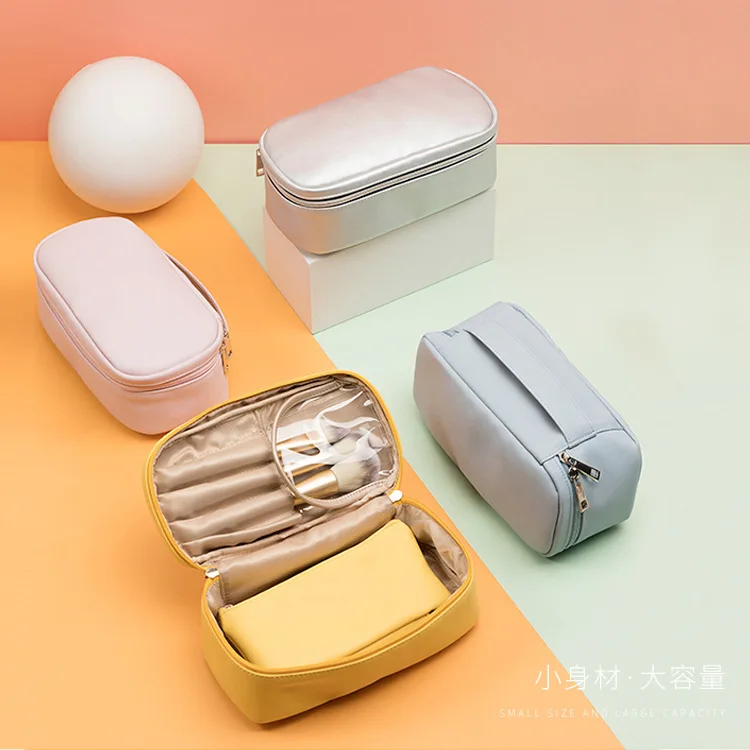 GS005 Korean Fashion Pure Color Custom Ladies Portable Cosmetic Bag Cheap Canvas Pink Small Travel Makeup Bag, Yellow, blue, pink, silver
GS005 Korean Fashion Pure Color Custom Ladies Portable Cosmetic Bag Cheap Canvas Pink Small Travel Makeup Bag, Yellow, blue, pink, silver