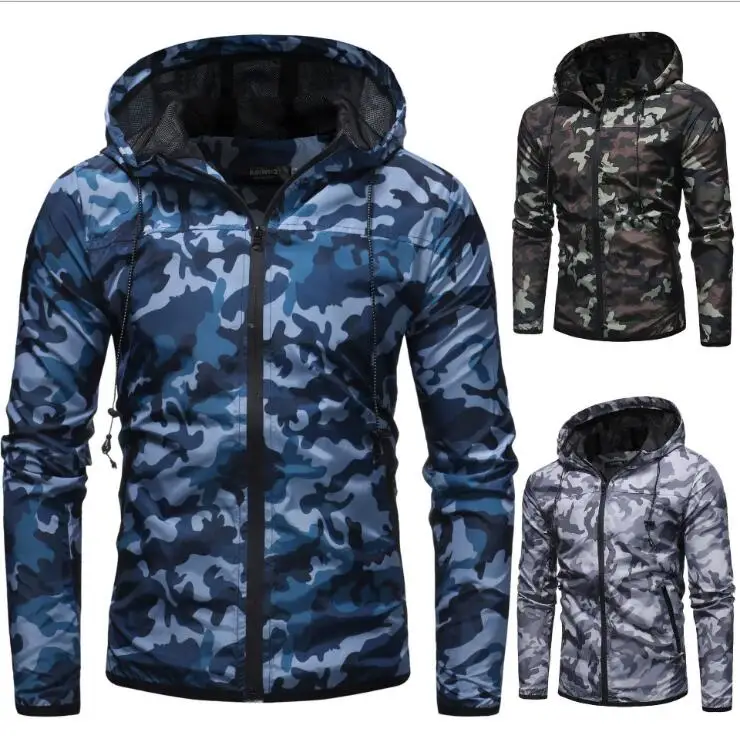 Autumn Winter New Men's Western Style Clothes Hooded Camo Windbreaker Men's Jackets, Picture
Autumn Winter New Men's Western Style Clothes Hooded Camo Windbreaker Men's Jackets, Picture