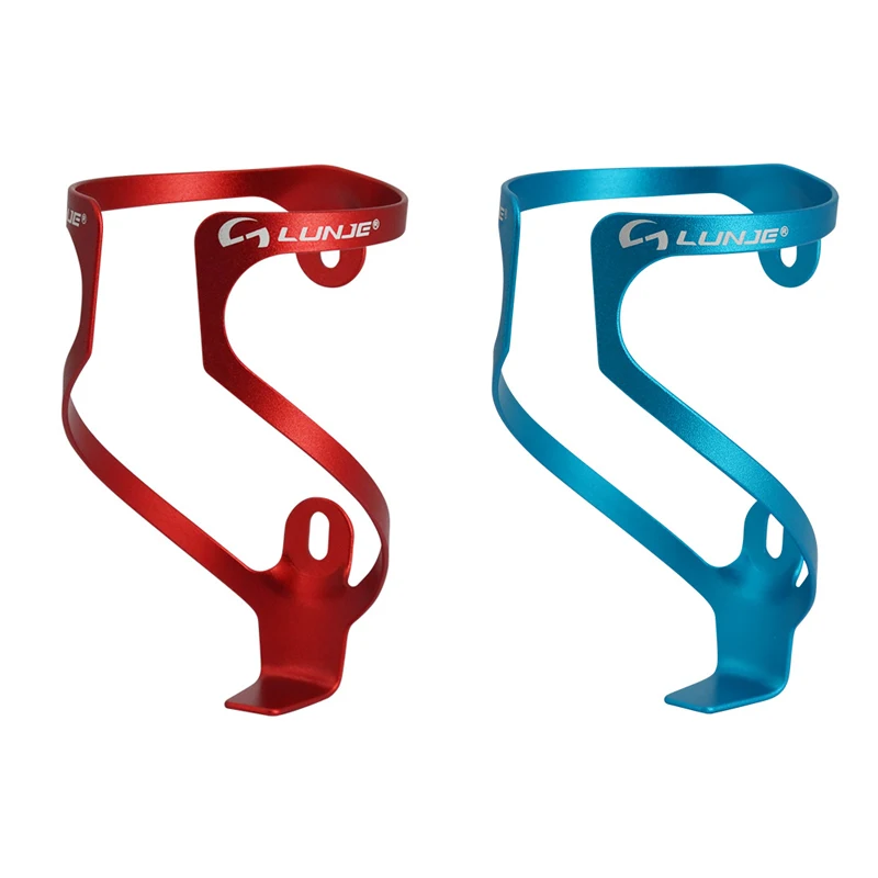 Ultra Light Black Blue Red MTB Bike Bicycle Accessory Aluminum Alloy Sports Water Holder Bicycle bottle cage, Black/red/blue 
Ultra Light Black Blue Red MTB Bike Bicycle Accessory Aluminum Alloy Sports Water Holder Bicycle bottle cage, Black/red/blue