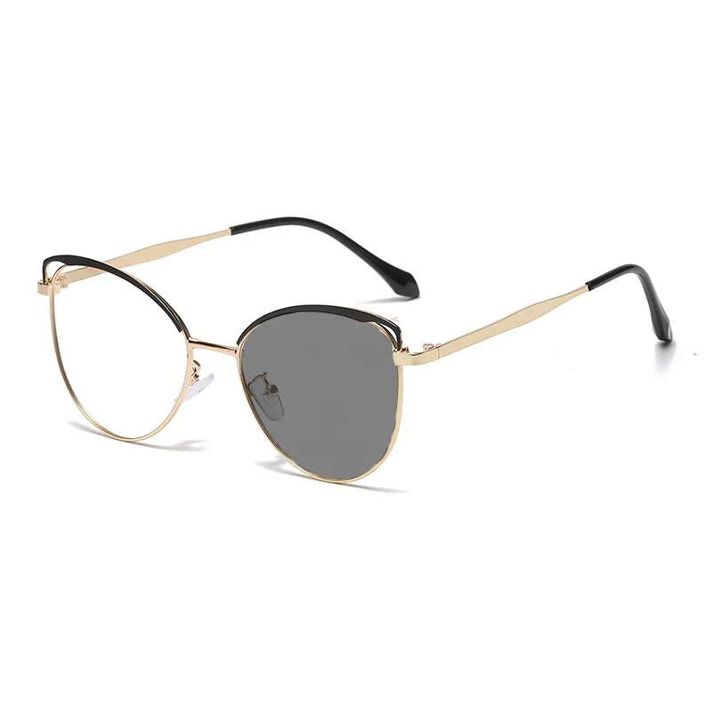 Jiuling eyewear vintage women anti glare color changing sunglasses hollow out cat eye full metal frame photochromic eyeglasses
Jiuling eyewear vintage women anti glare color changing sunglasses hollow out cat eye full metal frame photochromic eyeglasses