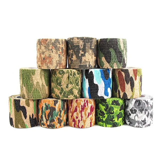 Outdoor Tapes Self Adherent Hunting Camouflage Strong Wrap Stickers Bike Bandages Self Adhesive Protective Camouflage Tape Wrap, 12 colors in stock
Outdoor Tapes Self Adherent Hunting Camouflage Strong Wrap Stickers Bike Bandages Self Adhesive Protective Camouflage Tape Wrap, 12 colors in stock