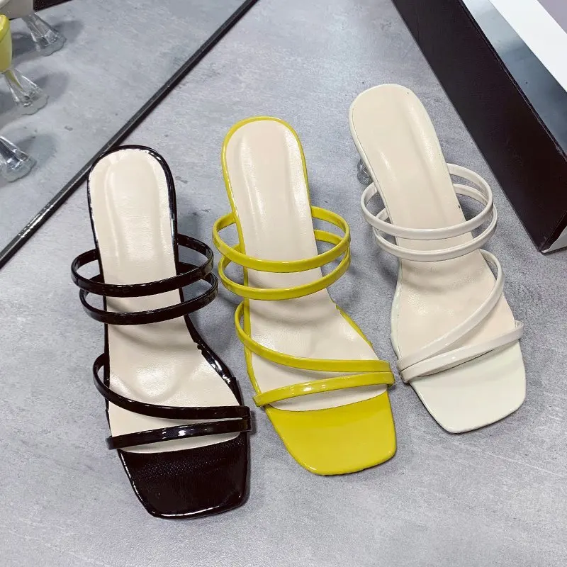 Summer Pumps Sexy snake print Slippers Sandals Shoes Women Thin High Heels Square Toe Sandal Lady Pump Shoes Mules
Summer Pumps Sexy snake print Slippers Sandals Shoes Women Thin High Heels Square Toe Sandal Lady Pump Shoes Mules