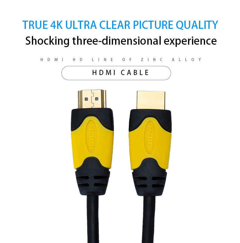 Factory outlets 3D 4K 1.4 HDMI Cable for set-top box PS3/4 PC - ANKUX.COM