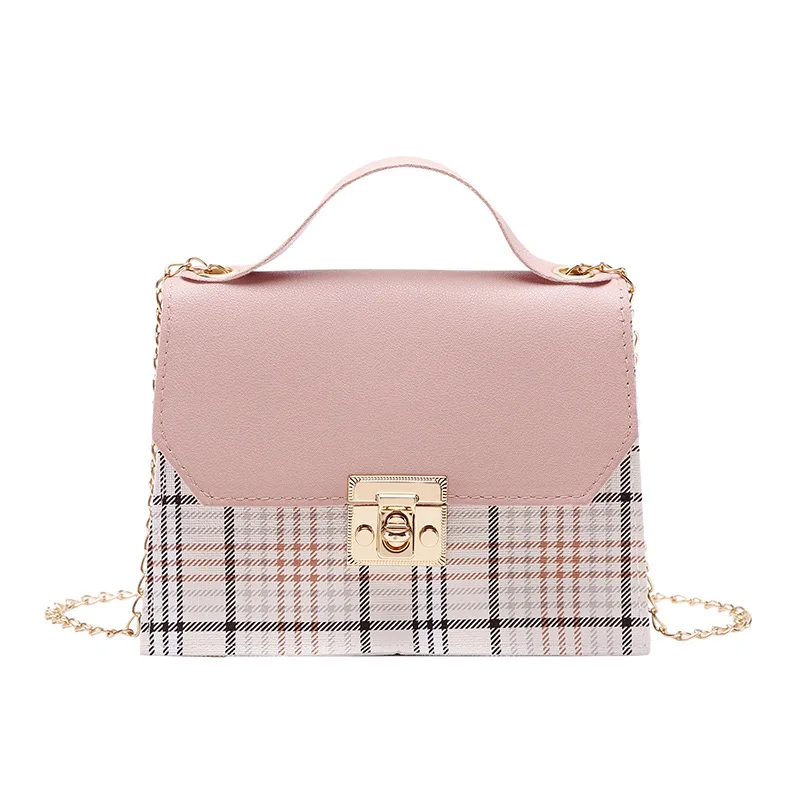 Checked Lock Portable Chain Small Square Bag Small Shoulder Bag Women Shoulder Bag Handbags With Lock, Customized color
Checked Lock Portable Chain Small Square Bag Small Shoulder Bag Women Shoulder Bag Handbags With Lock, Customized color