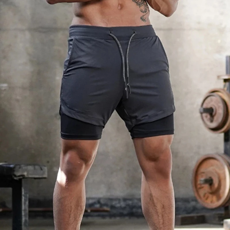 Men 2 in 1 Running Shorts Jogging Gym Fitness Training Quick Dry Beach Short Pants Male Summer Sports Workout Bottoms Clothing, Black, light gray, dark gray, olive green
Men 2 in 1 Running Shorts Jogging Gym Fitness Training Quick Dry Beach Short Pants Male Summer Sports Workout Bottoms Clothing, Black, light gray, dark gray, olive green