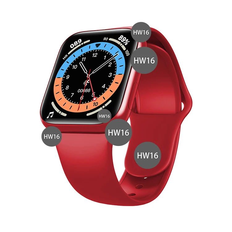 2021 New Smartwatch HW16 with Call Function Series 6 HW16 Smart Watch Bracelet Wristband Waterproof Fitness Watch Heart Rate, Pink, white, red, blue,black
2021 New Smartwatch HW16 with Call Function Series 6 HW16 Smart Watch Bracelet Wristband Waterproof Fitness Watch Heart Rate, Pink, white, red, blue,black