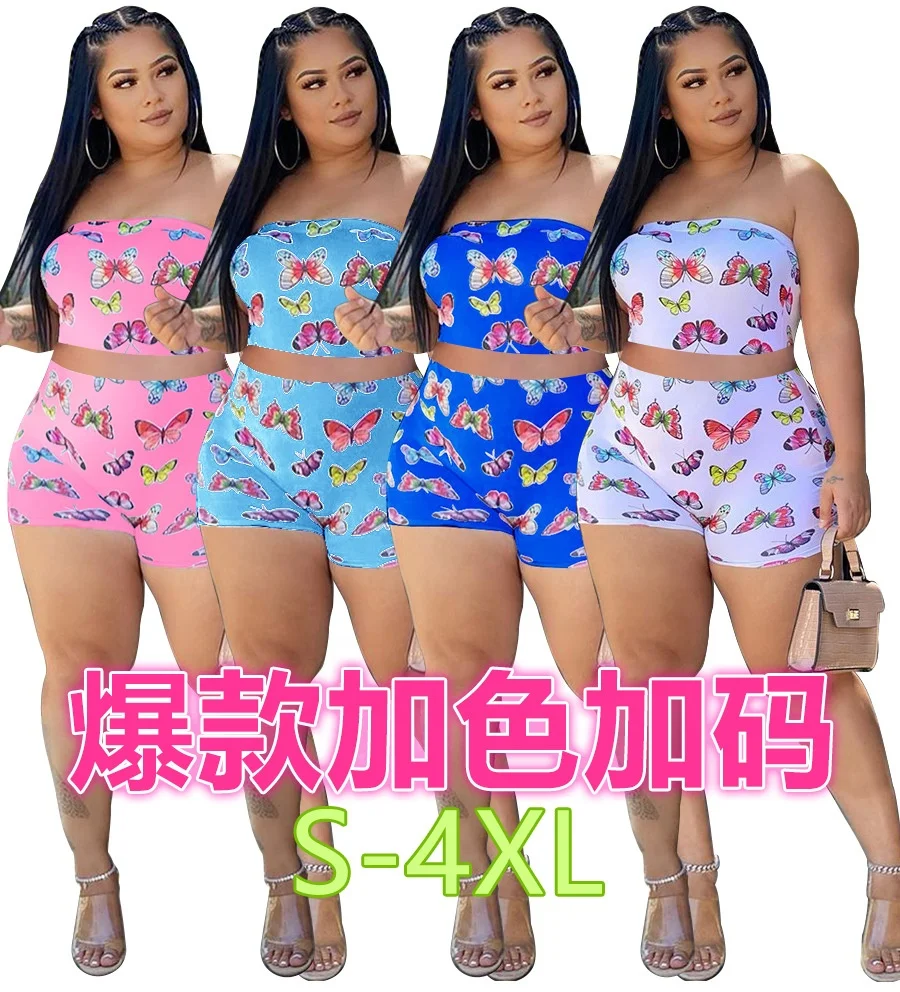Summer Corset Printed Shorts 2 Piece Plus Size Women Clothing 2021 Two Piece Set Women Clothing, 4 colors
Summer Corset Printed Shorts 2 Piece Plus Size Women Clothing 2021 Two Piece Set Women Clothing, 4 colors