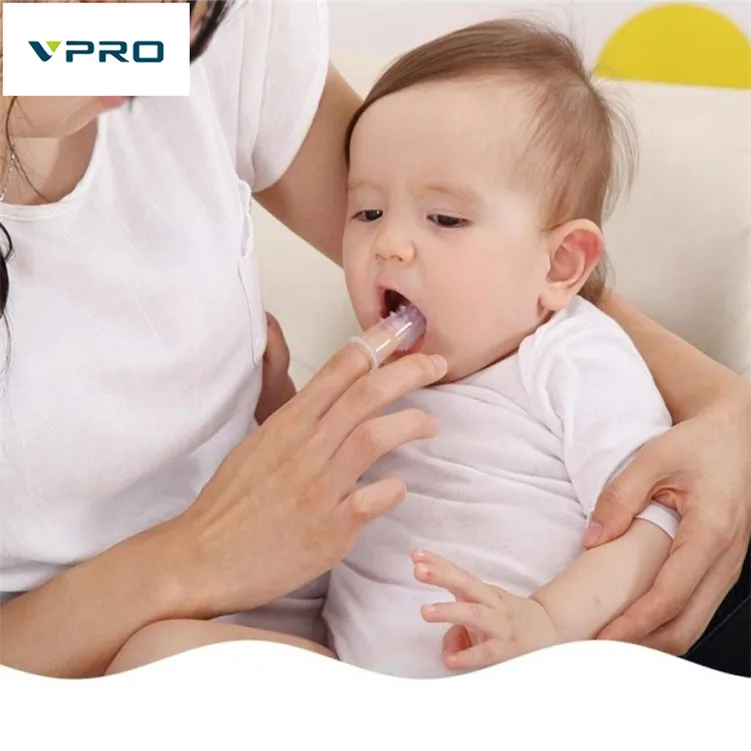 New Design Baby Finger Toothbrush Children Teeth Clear Massage Soft Silicone Cleaning Brush Massager Set With Box, White, blue, pink
New Design Baby Finger Toothbrush Children Teeth Clear Massage Soft Silicone Cleaning Brush Massager Set With Box, White, blue, pink