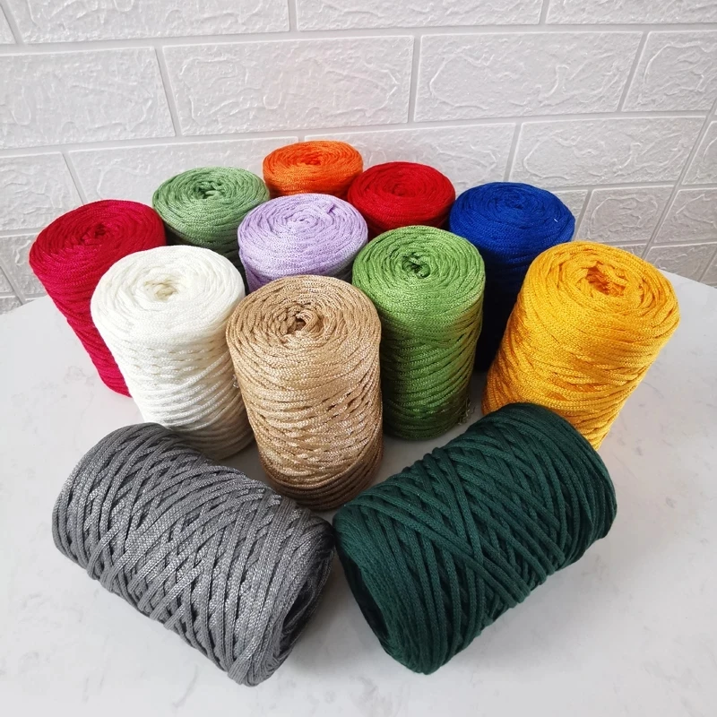 DIY handmade knitting material flat line yarn fashion bag knitting line storage basket doll line, As picture
DIY handmade knitting material flat line yarn fashion bag knitting line storage basket doll line, As picture