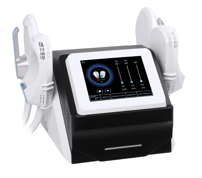 2021 new Factory Personal care Hobbies portable 4 handles weight losss slimming ems Body muscle stimulator beauty machine, White
2021 new Factory Personal care Hobbies portable 4 handles weight losss slimming ems Body muscle stimulator beauty machine, White