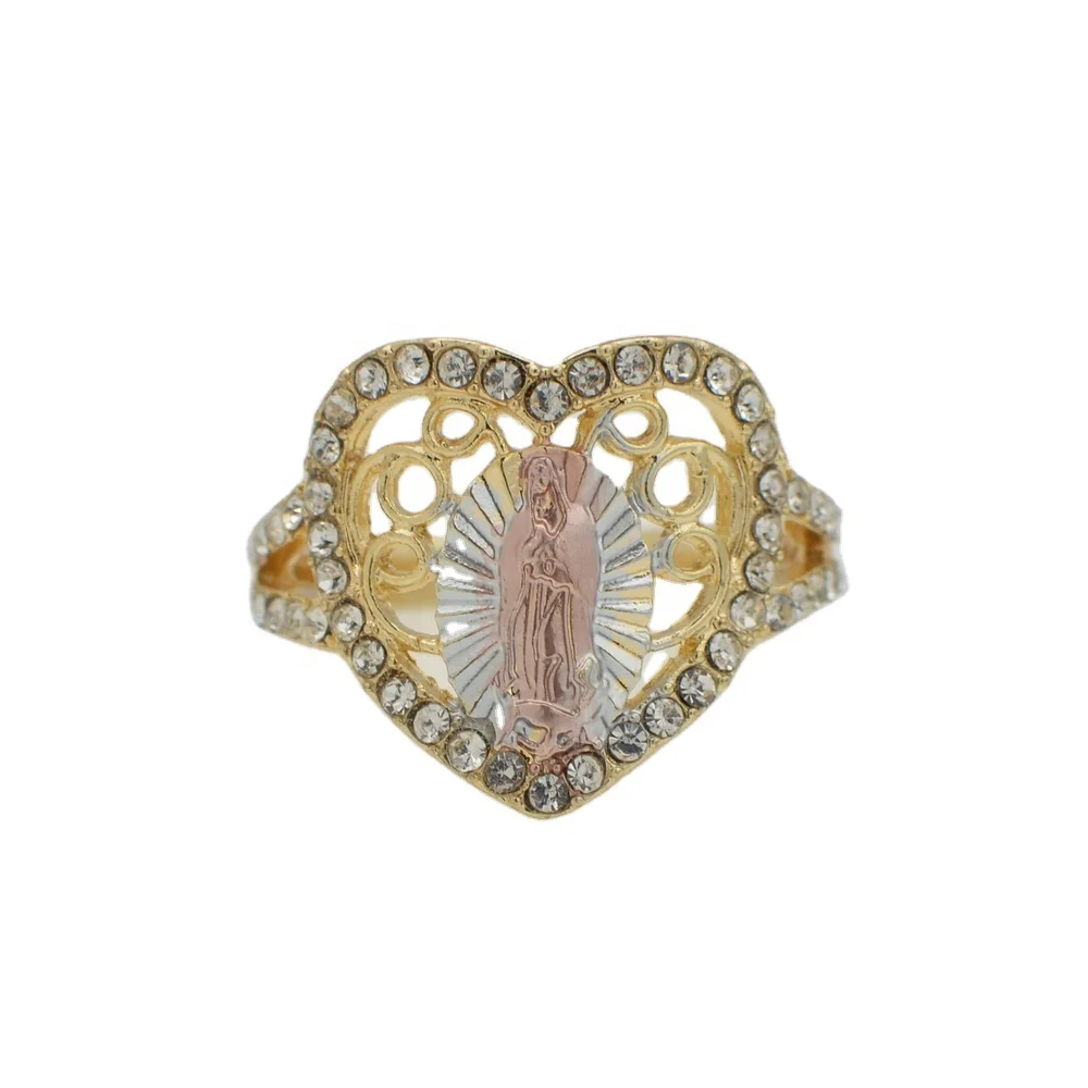 Factory wholesale virgin mary trendy fashion jewelry diamond gold plated religious rings charms
Factory wholesale virgin mary trendy fashion jewelry diamond gold plated religious rings charms
