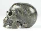Labradorite 2.0 Inch Labradorite Carved Crystal Skulls Realistic Crystal Healing For Sale