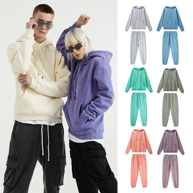 Custom 2021 fall&winter unisex 2 piece sweatsuits huddies suit sportswear tracksuits sweatpants and hoodie set for men & woman
Custom 2021 fall&winter unisex 2 piece sweatsuits huddies suit sportswear tracksuits sweatpants and hoodie set for men & woman