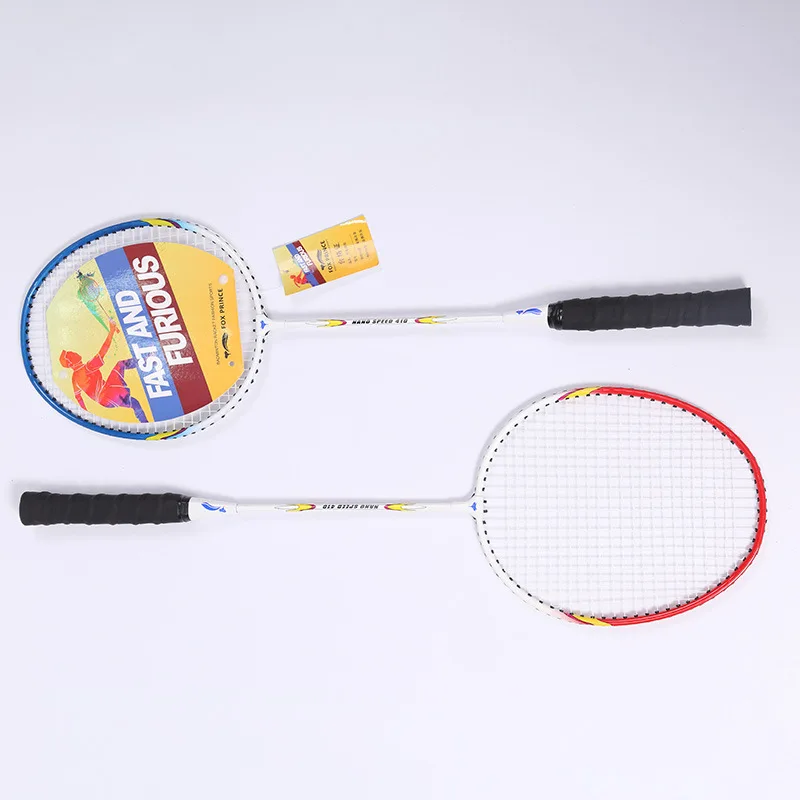 Youth Beginner Training Durable Iron Alloy Badminton Racket Set Adult Entertainment Badminton Racket Wholesale, Red+blue
Youth Beginner Training Durable Iron Alloy Badminton Racket Set Adult Entertainment Badminton Racket Wholesale, Red+blue