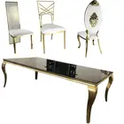 Cake Mable Dining Dinning Set Mahogany Malachite Tops Malaysia Wood Malaysian Oak Room Mango Luxury Wedding Table