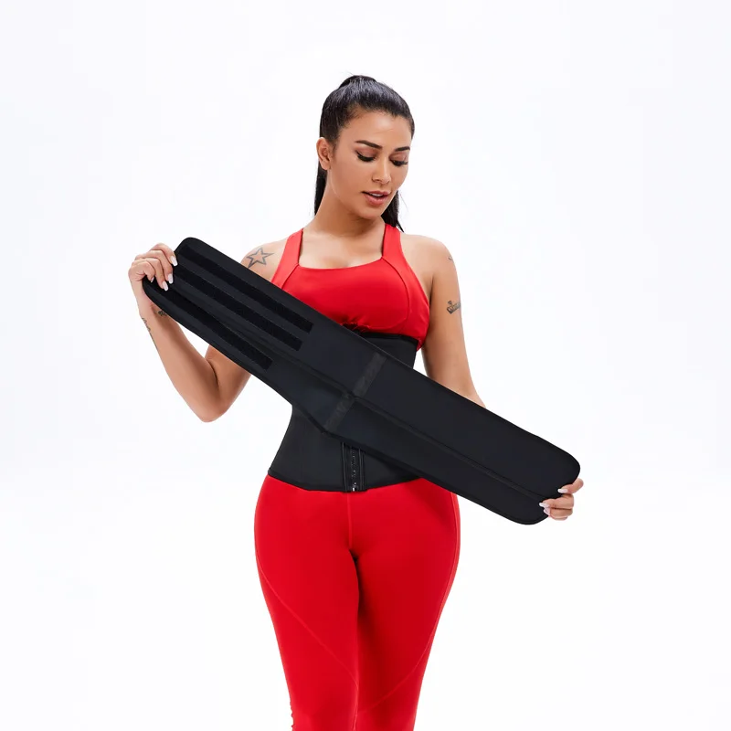 2020 Style latex waist trainer slimming body corset with Removable Double Strap Compression Belt
2020 Style latex waist trainer slimming body corset with Removable Double Strap Compression Belt