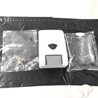 Liquid Pouch Transparent Clear Bag In Box Liquid Gel Hand Sanitizer Pouch With Soft Latex Tube