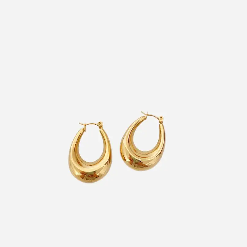 New Arrivals Girls Fashion Jewelry Stainless Steel Antiallergic Antique Geometric Tube Round Square Hoop earrings gold plated
New Arrivals Girls Fashion Jewelry Stainless Steel Antiallergic Antique Geometric Tube Round Square Hoop earrings gold plated