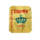 Block bottom pp laminated with kraft paper valve cement bag sacks