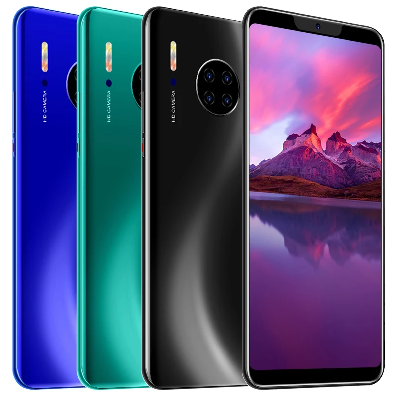 

6.1inch Global Version Unlocked 10 core mobile phone Mate31 2K Display 6GB+128GB Android10.0 OS Smartphone